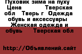 Пуховик зима/на пуху › Цена ­ 2 000 - Тверская обл., Тверь г. Одежда, обувь и аксессуары » Женская одежда и обувь   . Тверская обл.